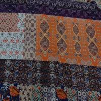 Coupon de crepe lycra imprime 1 50m8