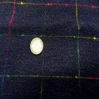 Coupon de lainage lycra leger a carreaux 2m2