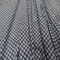 Coupon de lycra lurex a carreaux ton gris