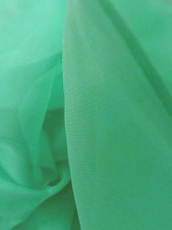 Coupon de mousseline de soie vert d eau4 