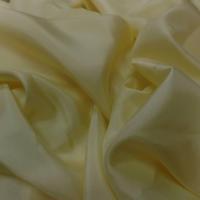 Coupon de ponge de soie jaune clair 2 20 sur 1 37m