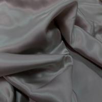Coupon de satin de soie 100 gris metal 1 50m en ligne