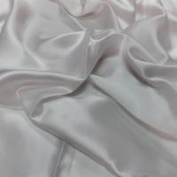 Coupon de satin de soie blanc 0 90m