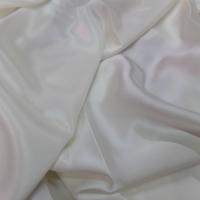 Coupon de satin de soie blanc 0 90m05