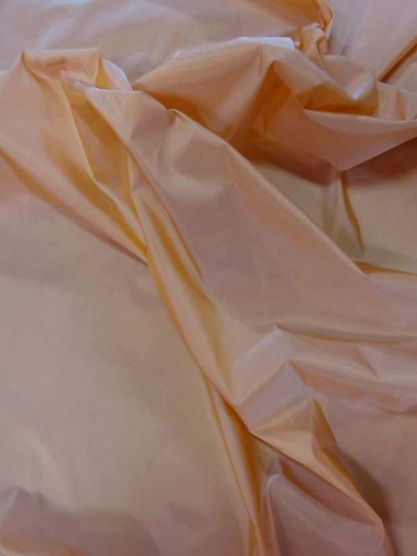 Coupon de taffetas orange 1m