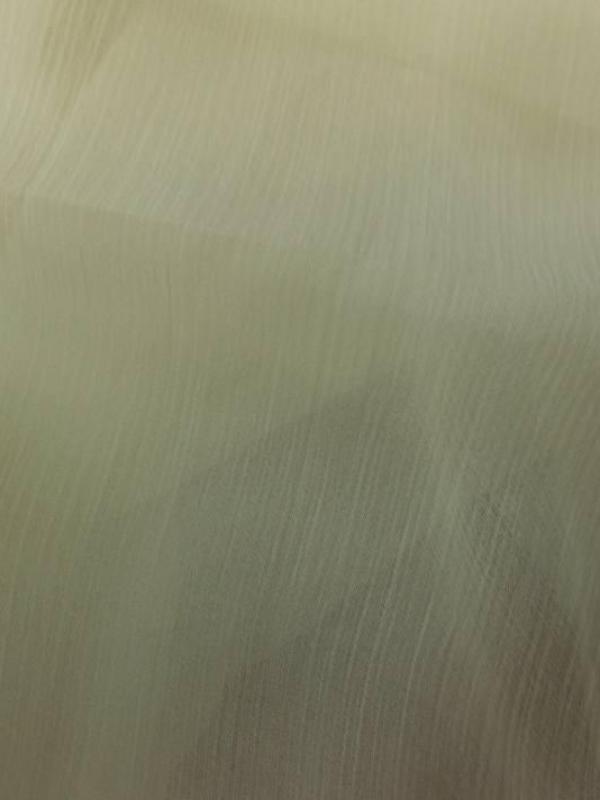 Coupon de tissu mousseline de soie jaune tres clair 3m sur 1 40m de large