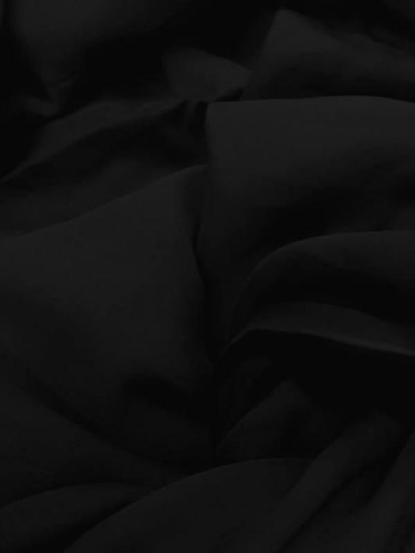 Coupon de tissu mousseline de soie marron fonce
