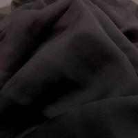 Coupon de tissu mousseline de soie marron6