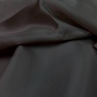 Coupon de tissu organza de soie ton marron pas cher