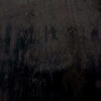 Coupon de velours a cotes marron imprime 1 50m4