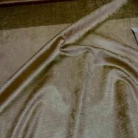 Coupon de velours coton pour l ameublement ton dore 2 4m