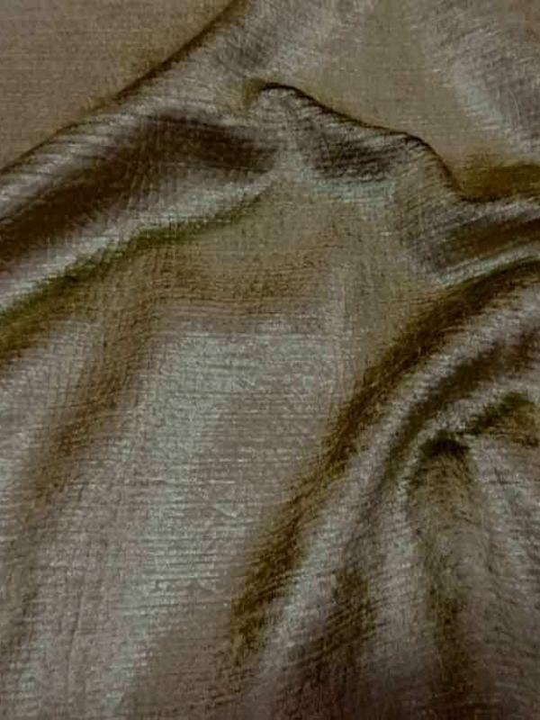 Coupon de velours coton pour l ameublement ton dore 2 4m7