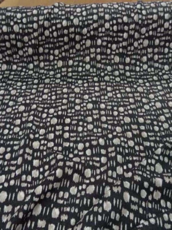 Coupon de viscose ton beige marron 1 60m