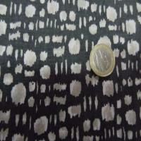 Coupon de viscose ton beige marron 1 60m9