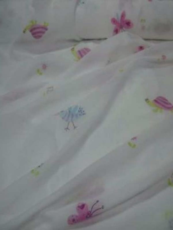 Coupon de voile polyester coton imprime enfant 5m