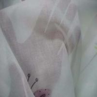 Coupon de voile polyester coton imprime enfant 5m5