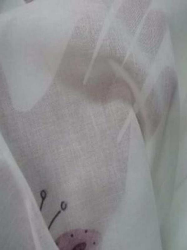 Coupon de voile polyester coton imprime enfant 5m
