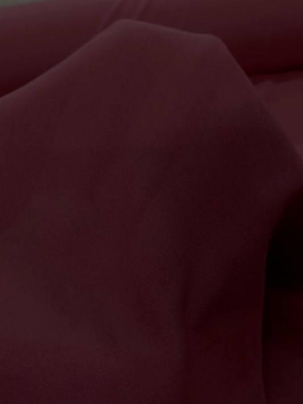 Crepe de soie 100 bordeaux