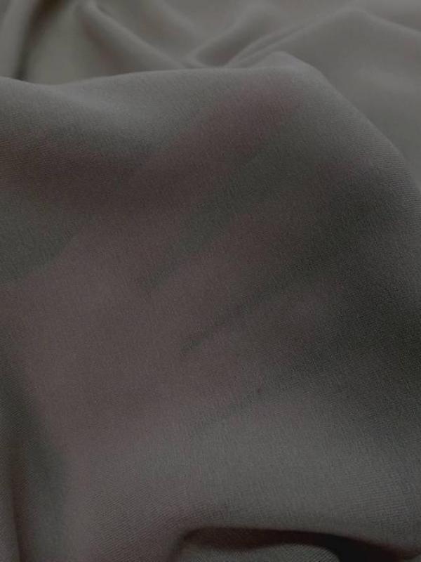 Crepe de soie kaki