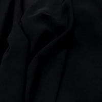 Crepe georgette en viscose noir8