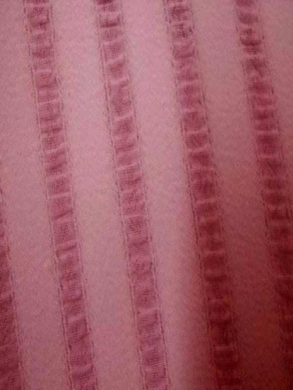 Crepe rose lycra ton rose faconne