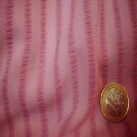 Crepe rose lycra ton rose faconne9