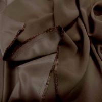 Crepe satin epais ton marron en 1 30m de large6