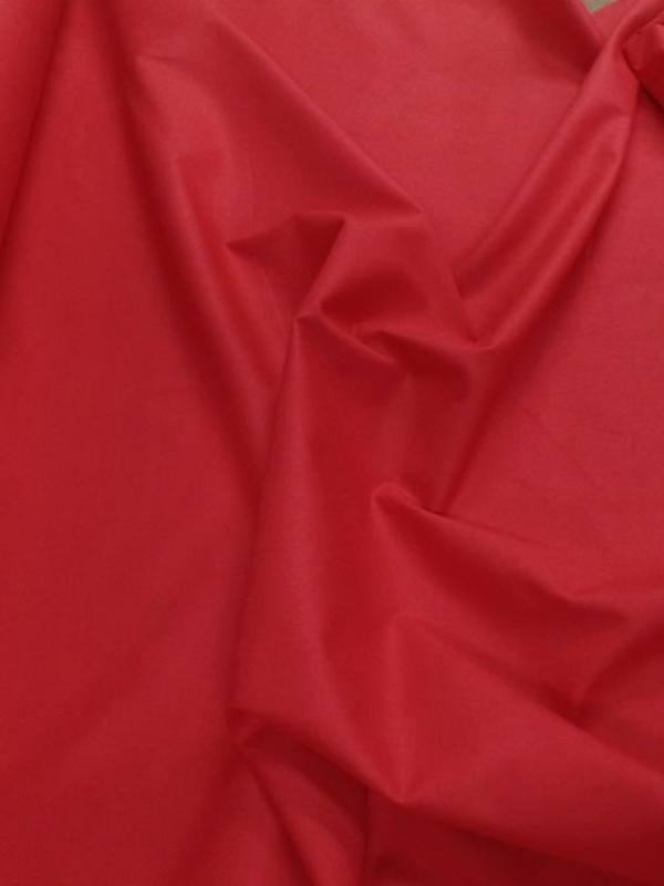 Cretonne rouge en 2 80m de large