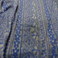 Dentelle blanche a motifs lavande0