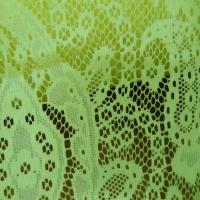 tissu dentelle légèrement lycra anis en 1.60m de large pas cher
