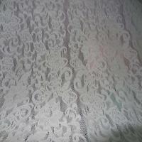 Dentelle lycra blanche