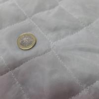 Doublure matelasse blanche