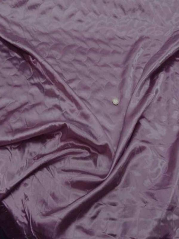 Doublure matelasse ton vieux rose