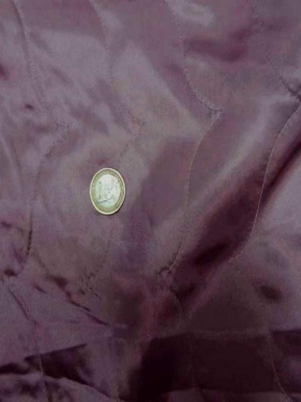 Doublure matelasse ton vieux rose