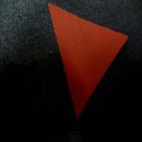 Doublure noire imprime triangle rouge0