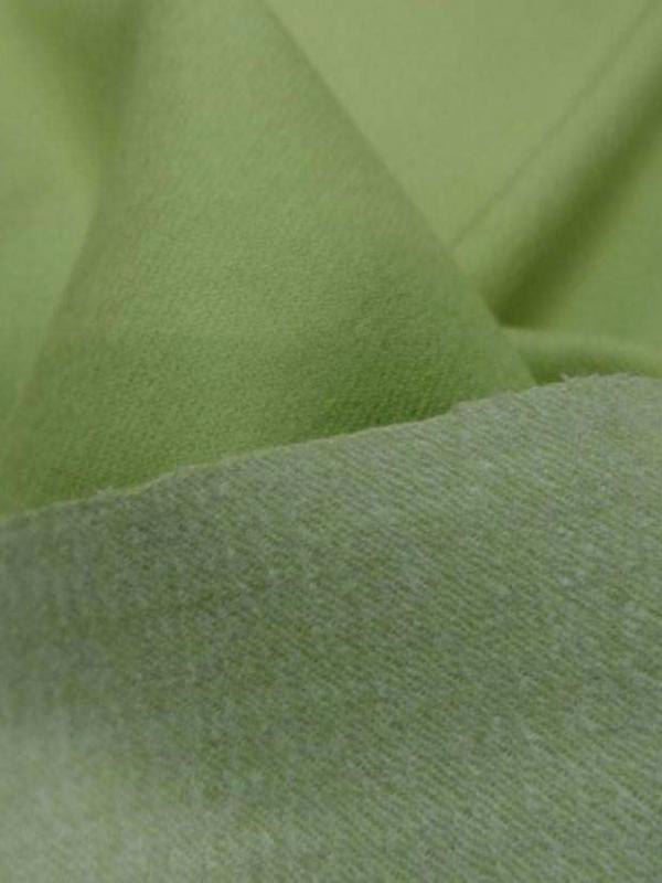 Drap de laine ton vert