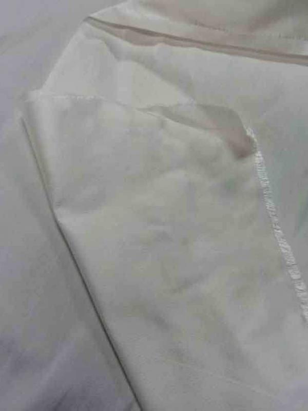 Tissu dupions de soie ivoire 100% soie