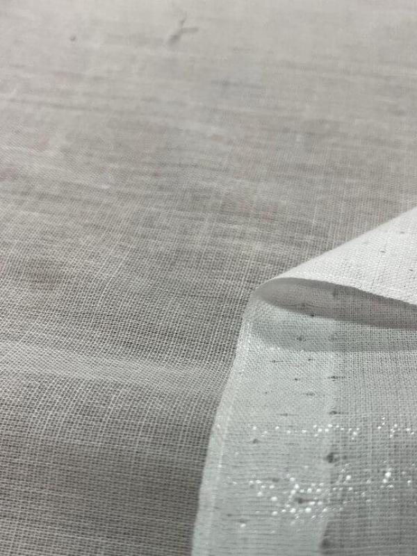 Entoilage voile de coton blanc 0 90m l1