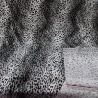 Fausse fourrure fauveton blanc et gris