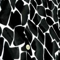 Fausse fourrure girafe noir blanc3