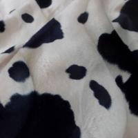 Fausse fourrure imprime vache3