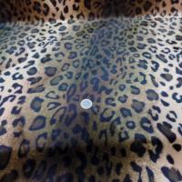 Fausse fourrure leopard marron0