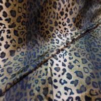 Fausse fourrure leopard marron09