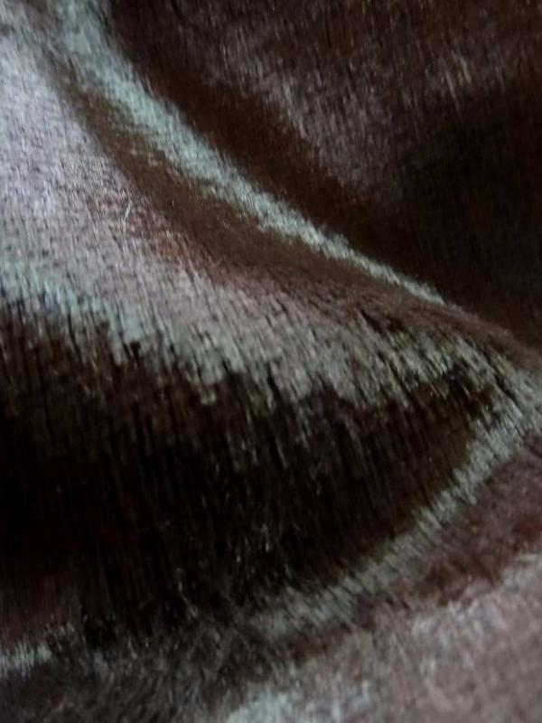 Fausse fourrure poulain ton marron