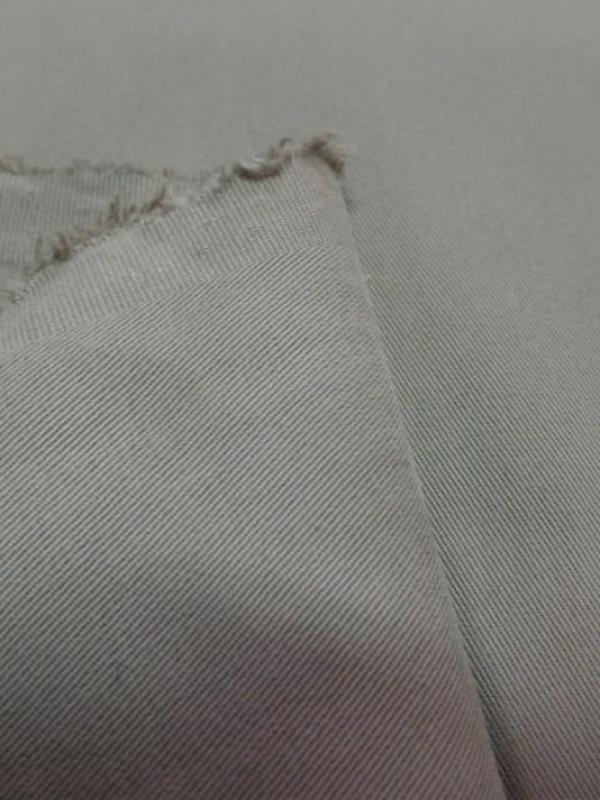 tissu Gabardine coton beige taupe kaki
