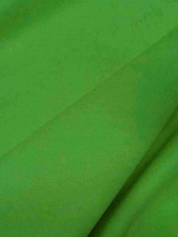 Gabardine coton lycra ton anis