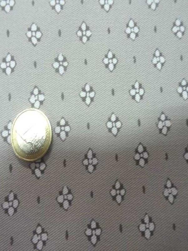 Gabardine coton lycra ton beige en 1 45m de large