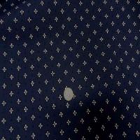 Gabardine coton lycra ton bleu0