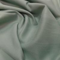 Gabardine coton lycra vert d eau