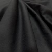 Gabardine coton noire épaisse